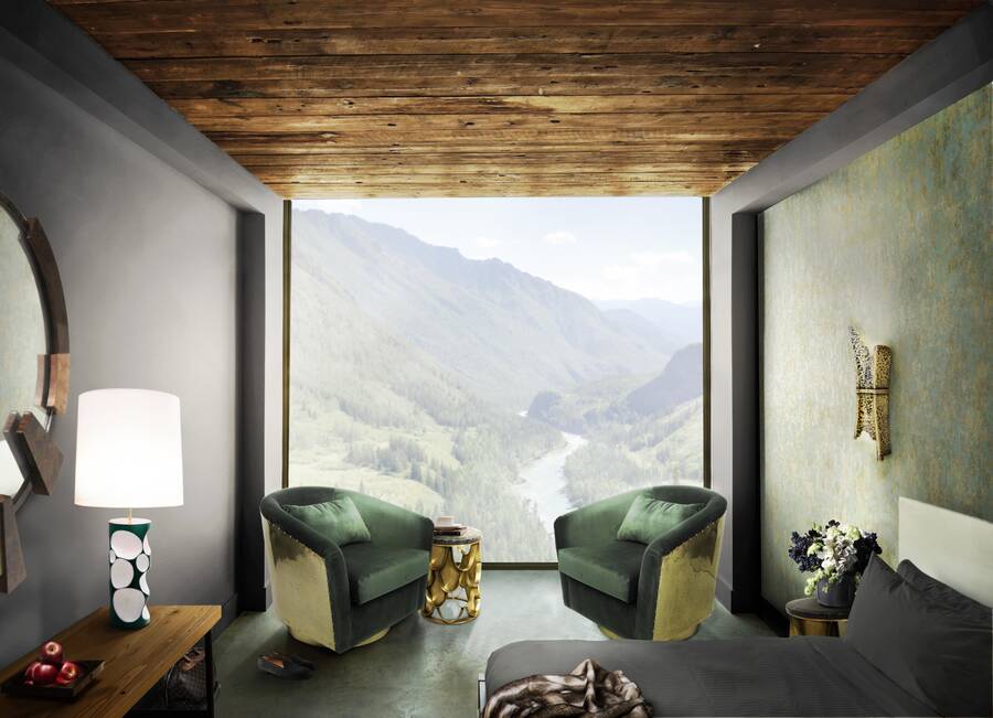 modern bedroom design in green tones bedroom design ideas Bedroom Design Ideas for a Modern Fierce Home Bedroom Design Ideas for a Modern Fierce Home 8 10