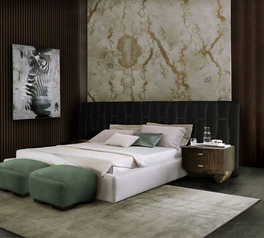 modern bedroom design in brown and green tones bedroom design ideas Bedroom Design Ideas for a Modern Fierce Home Bedroom Design Ideas for a Modern Fierce Home 8
