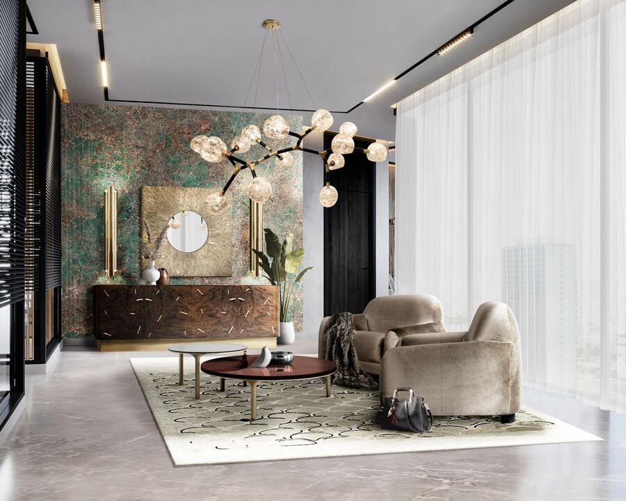 modern living room with two single sofas modern living room designs 10 Inspirational Modern Living Room Designs 10 Inspirational Modern Living Room Designs 7