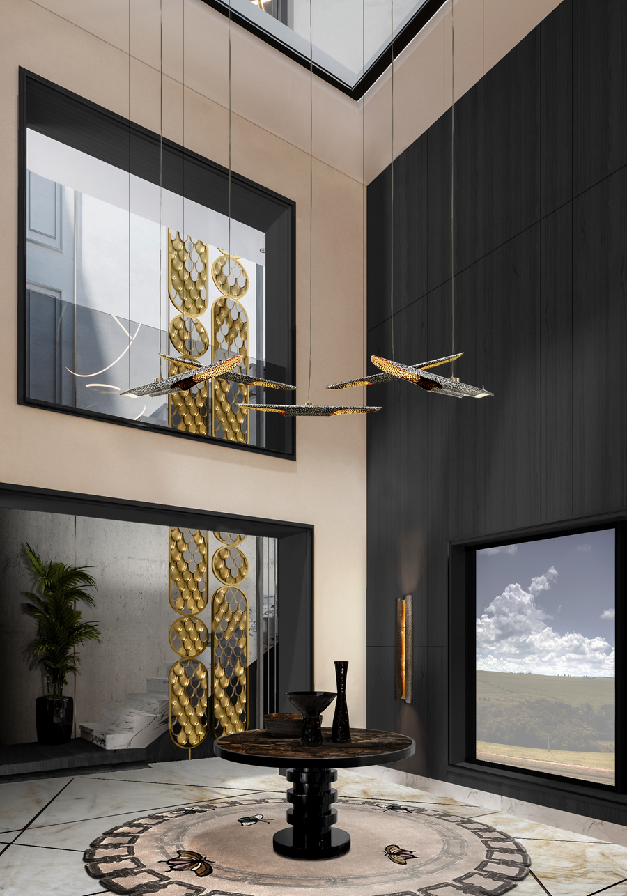 modern entryway with round dining table design service Discover How you Can Customize Your Project with Design Service Discover How you Can Customize Your Project with Design Service 77