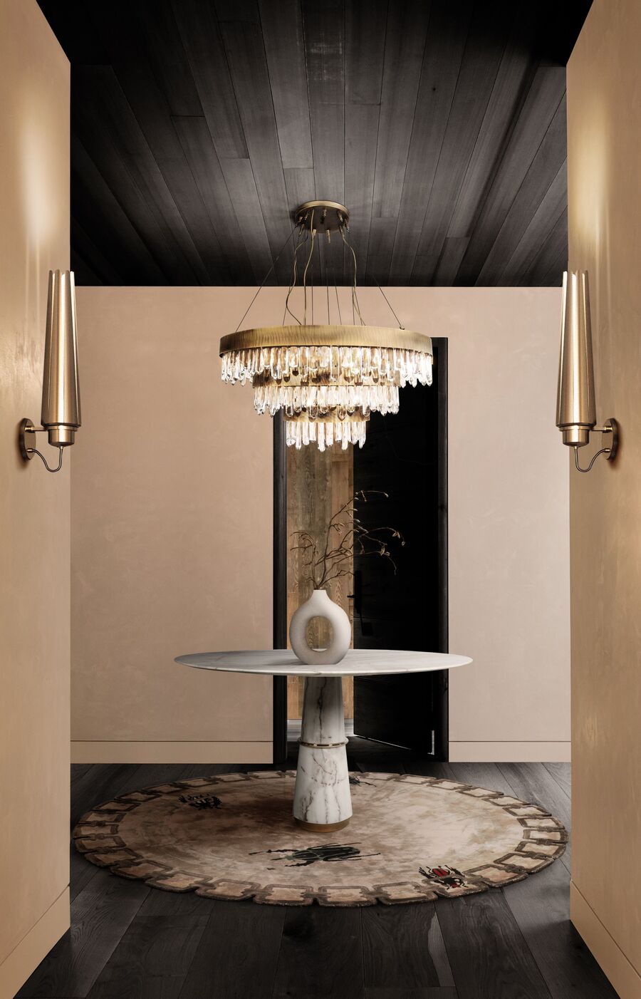 modern halway design with wall lamps modern wall lamps Your Complete Guide to Modern Wall Lamps Your Complete Guide to Modern Wall Lamps 2