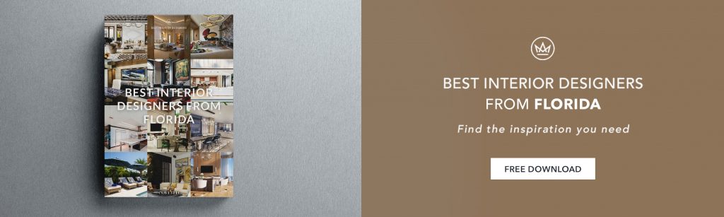 Banner of best interior designers from Florida. Find here the inspiration you need. dunagan diverio design Dunagan Diverio Design Modern Inspirations Artigo Newsletter Bottom FLORIDA 1 1024x307