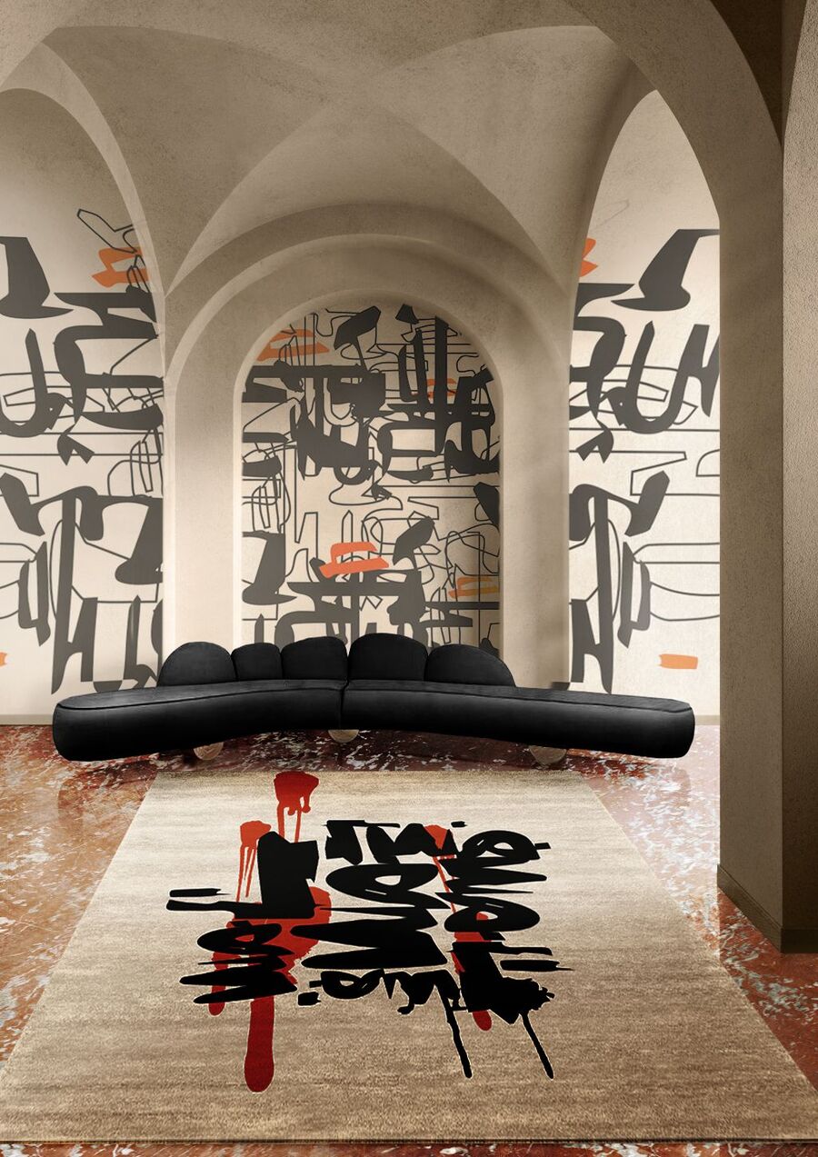 contemporary living room with corner sofa colourful modern interiors Colourful Modern Interiors to Inspire You Colourful Modern Interiors to Inspire You 5
