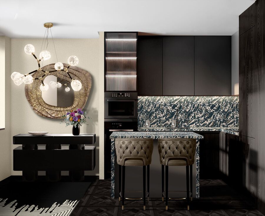 modern black kitchen design modern kitchen design How to Get that Modern Kitchen Design How to Get that Modern Kitchen Design 10