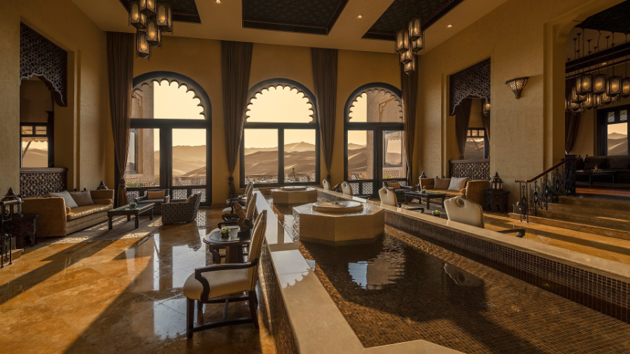 Qasr Al Sarab luxury hotel Luxury Hotels with The Best Interior Design in the Middle East Qasr Al Sarab Abu Dhabi