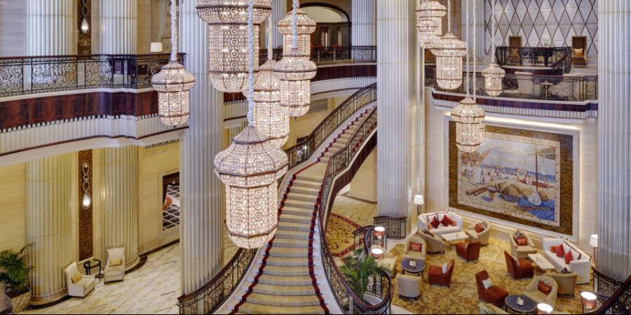 The St. Regis luxury hotel Luxury Hotels with The Best Interior Design in the Middle East The St