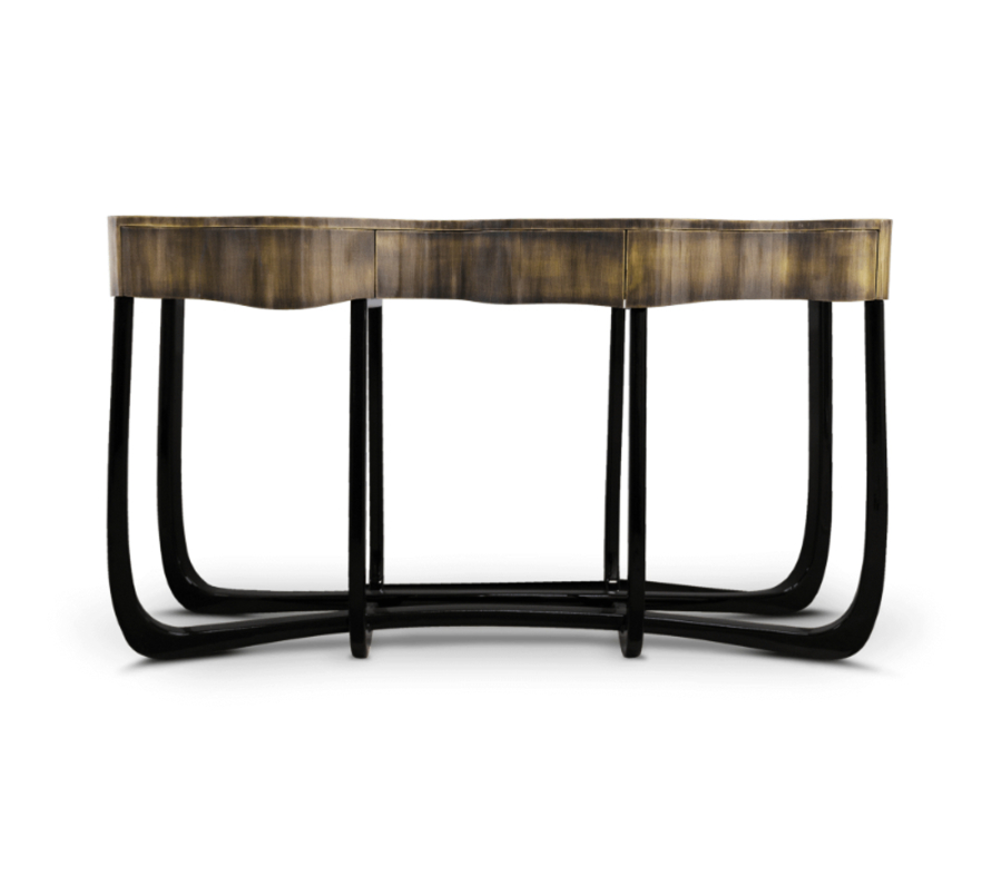 modern console table  modern console How to Guide to Style a Modern Console How to Guide to Style Modern Consoles 8
