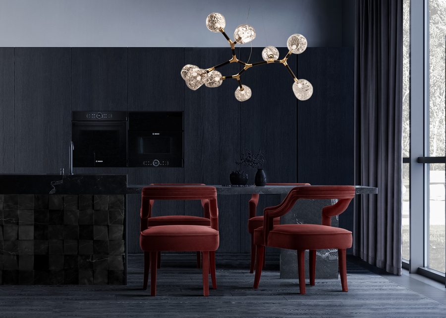 modern kitchen design pantone colour of the year Pantone Colour of the Year: Be inspired with Viva Magenta BB Amb new OKA HORUS HORUS SYRAD2 3