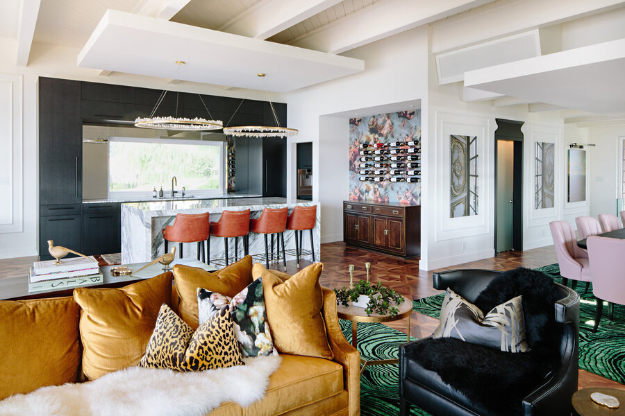 Modern living room with christina co Curated Projects by Christina Co Curated Projects by Christina Co 10