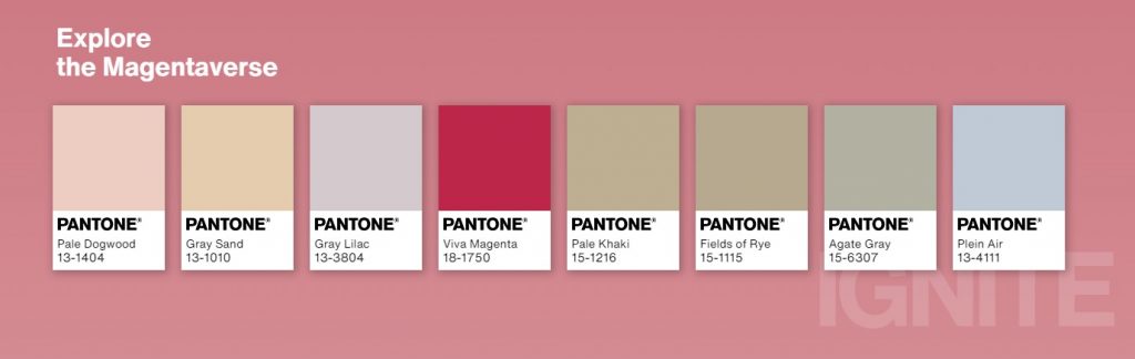 colour of the year pantone colour of the year Pantone Colour of the Year: Be inspired with Viva Magenta pantone 1024x324