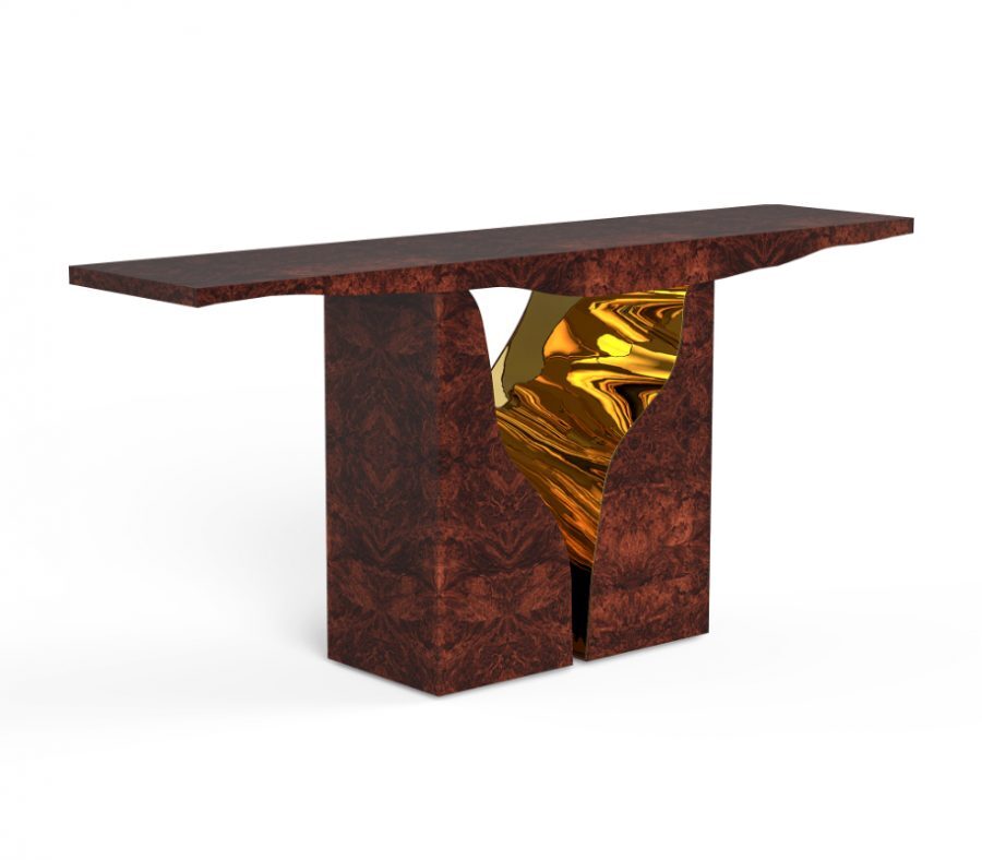 MODERN CONSOLE WALNUT modern consoles Be Surprised by the Modern Consoles of Lapiaz Collection Be Surprised by the Modern Consoles of Lapiaz Collection 10