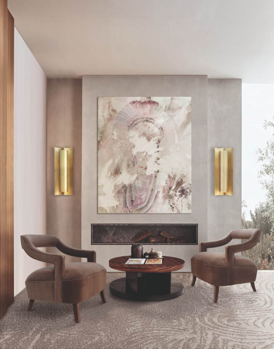Overcoming Interior Design Challenges interior design Overcoming Interior Design Challenges OKA armchair AURUM wall LALLANmodern living