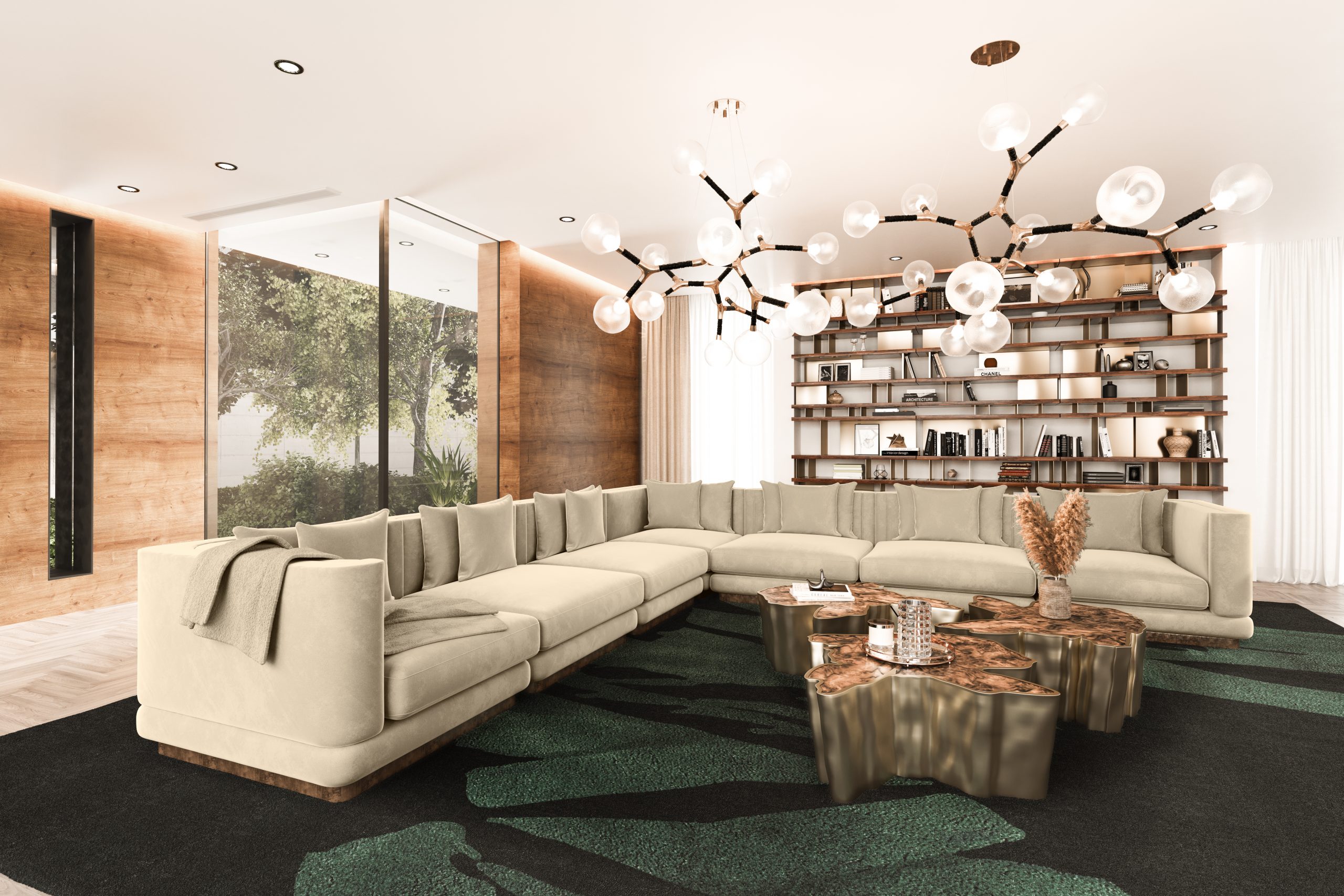 10 Interior Design Ideas to Transform Your Home interior design ideas 10 Interior Design Ideas to Transform Your Home BB 1023 Orleans Sofa Sequoia Centre Horus Irregular Deco Rug Lallan Bookcase CAM001 scaled