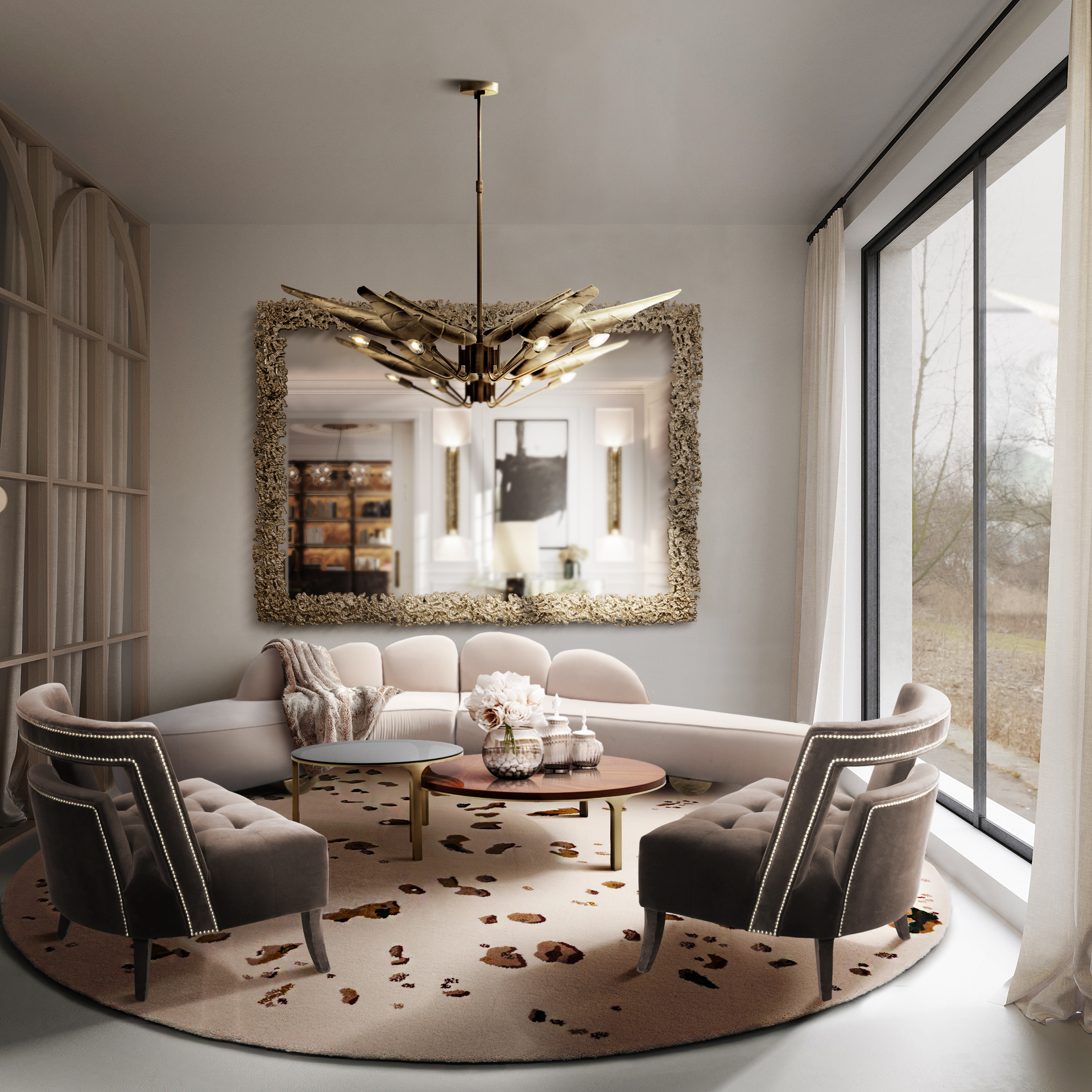 10 Interior Design Ideas to Transform Your Home interior design ideas 10 Interior Design Ideas to Transform Your Home BB FITZROY OSLO cay mirror