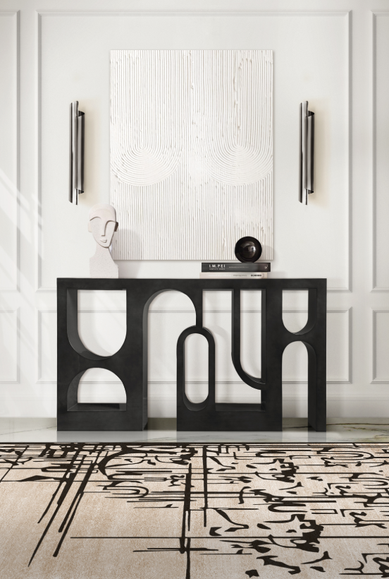 console tables The Elegance and Functionality of Console Tables in Interior Design The Elegance and Functionality of Console Tables in Interior Design