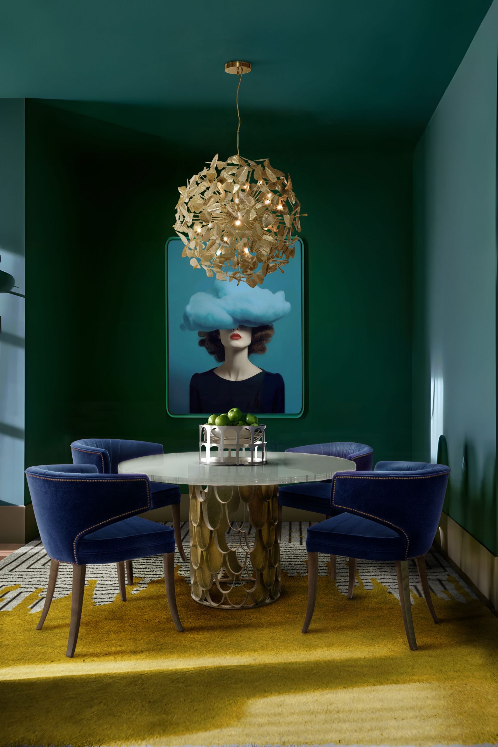 Colourful Interior Designs: Vibrant Spaces That Inspire colourful interior designs Colourful Interior Designs: Vibrant Spaces That Inspire Dining Room scaled