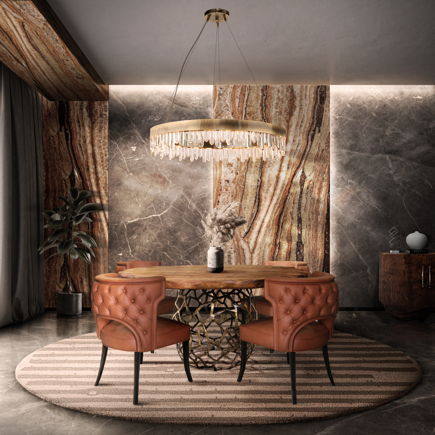 The Modern Dining Experience: Designing Luxurious Dining Spaces luxurious dining spaces The Modern Dining Experience: Designing Luxurious Dining Spaces BB Amb Apis Kansas Naicca