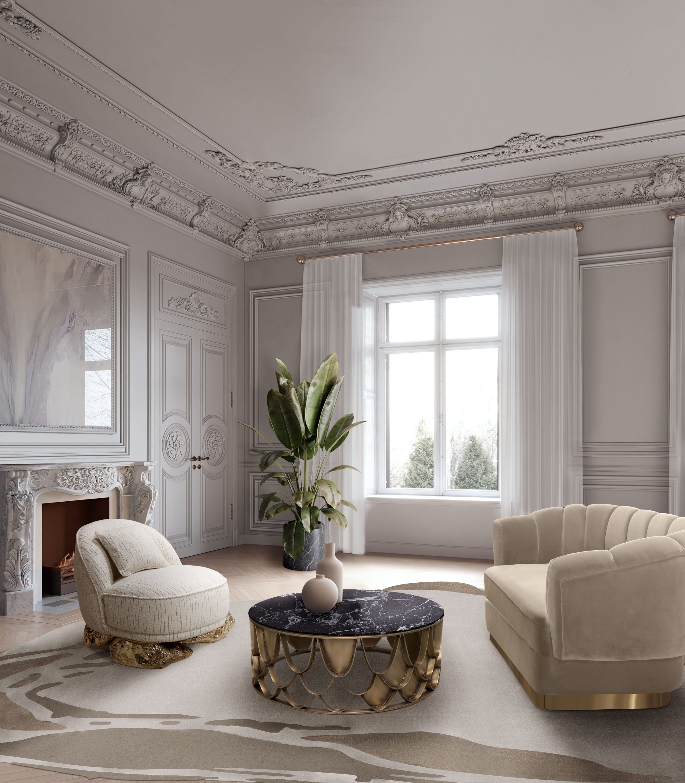 Curating Luxury: How to Style Your Home with Statement Pieces statement pieces Curating Luxury: How to Style Your Home with Statement Pieces BRABBU Statement Pieces scaled