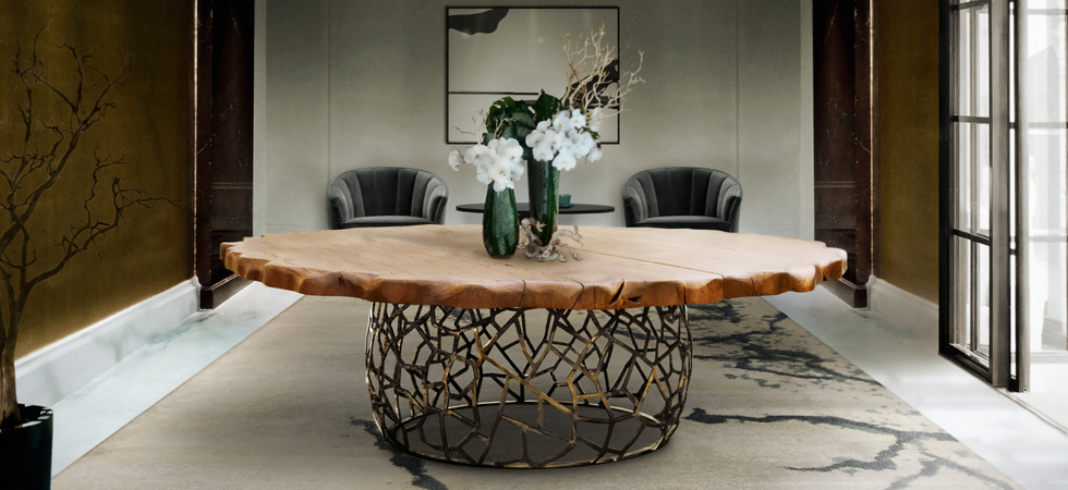 Most impressive round dining tables