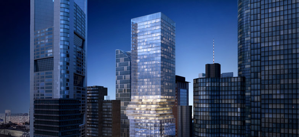 Skyscraper design in Frankfurt by Copenhagen’s based studio BIG