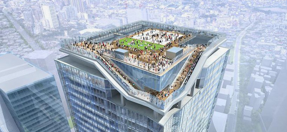 Tokyo adds a new skyscraper to its skyline by Kengo Kuma + Nikken