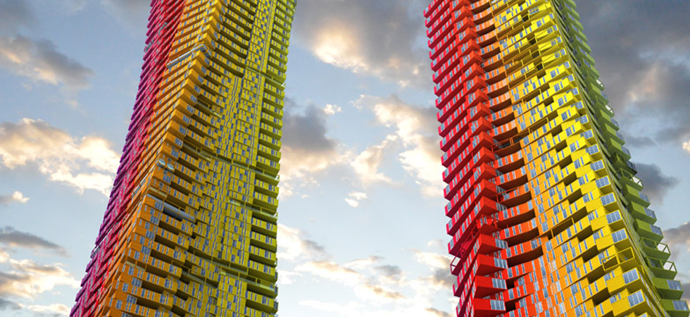 Shipping container skyscraper unveiled by CRG Architects