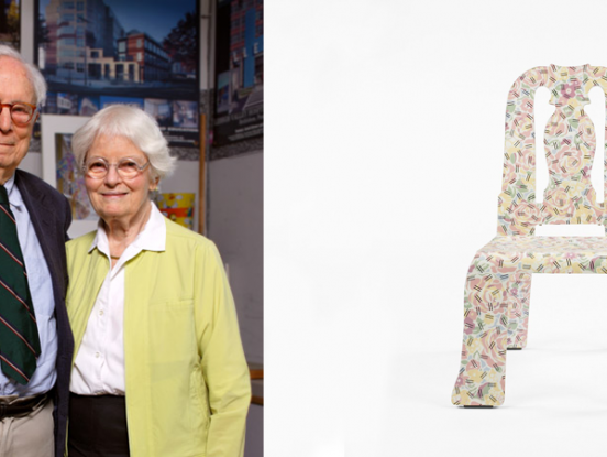 Queen Anne chair by Robert Venturi and Denise Scott Brown
