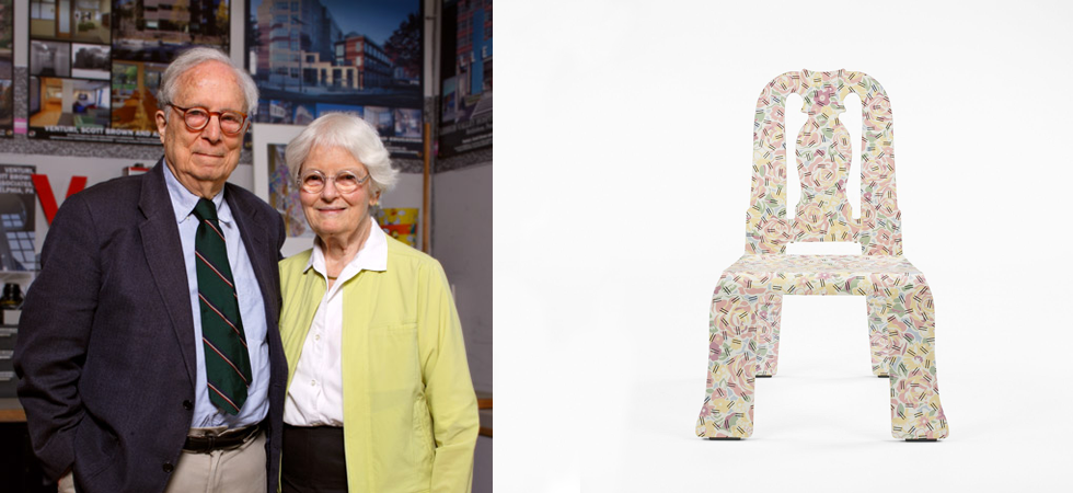 Queen Anne chair by Robert Venturi and Denise Scott Brown