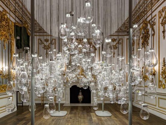 Magic lighting installation at V&A Museum