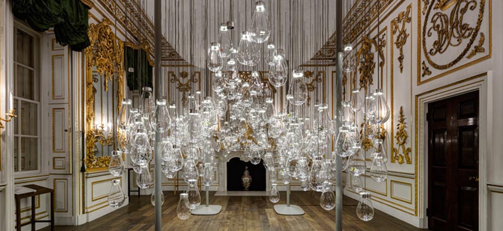 Magic lighting installation at V&A Museum