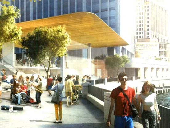 New Apple Store in Chicago by Foster + Partners