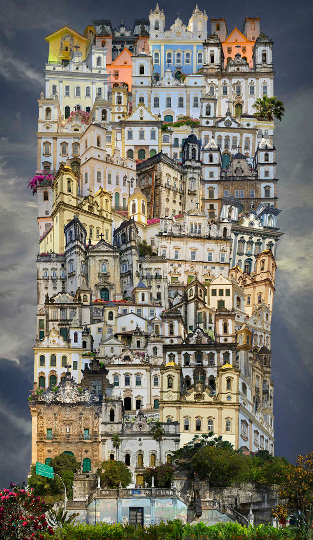 Architectural Design Series Of Babels By Jean-François Rauzier (7)