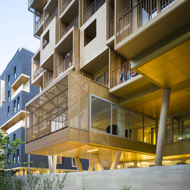 Hamonic + Masson Designs 156 Student Residences