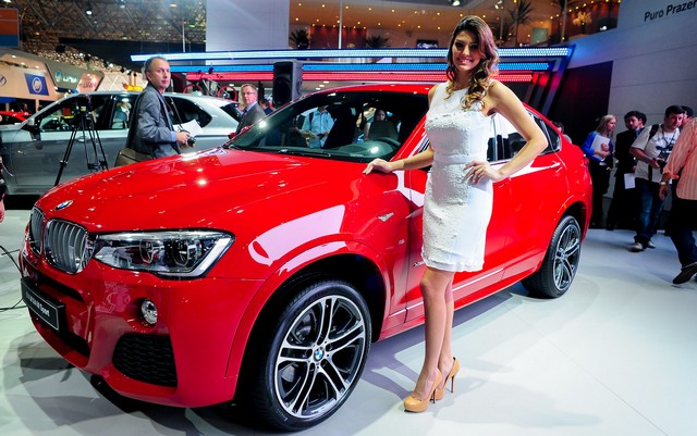 Car exhibition at the Salon of Madrid