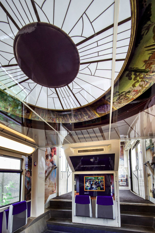 Impressionist Art In France's Public Trains (9)
