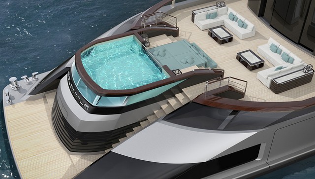 Colosseum one of the world's most luxurious yachts
