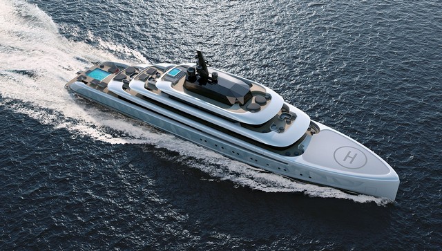 Colosseum one of the world's most luxurious yachts