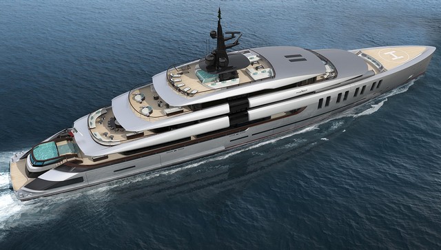 Colosseum one of the world's most luxurious yachts