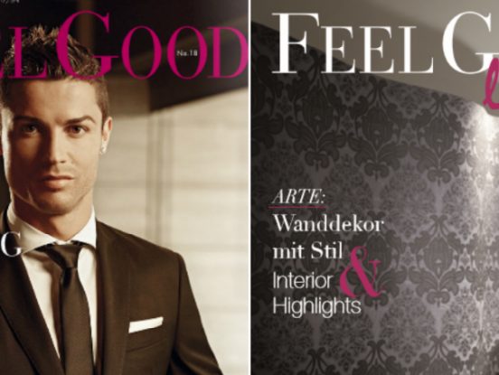 Luxury lifestyle maganize Cristiano Ronaldo