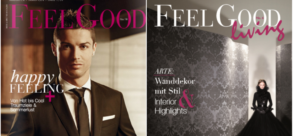 Luxury lifestyle maganize Cristiano Ronaldo