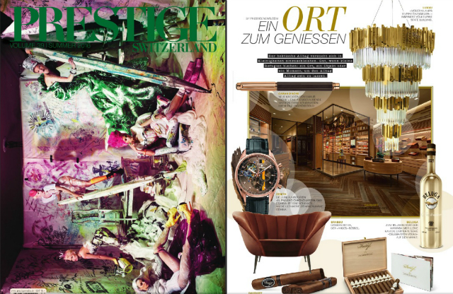 Prestige Media International Luxury magazine Brabbu Andes Armchair