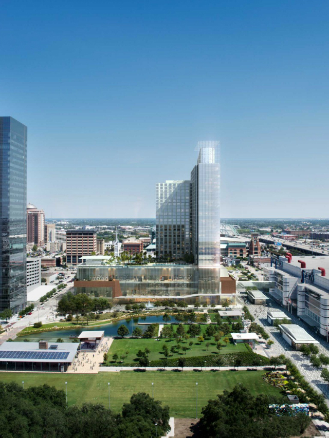 The Marriott Marquis Houston, luxurious, hospitaity, contract, Texas, best projects, inspirations, where to stay, grand opening