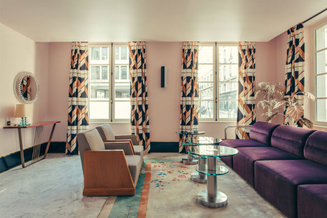 Meet The Hotel Interiors Of Renovated Saint-Marc In Paris