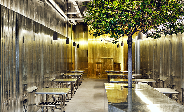 Robot3 transforms a ramen shop into a modern design BBQ bar