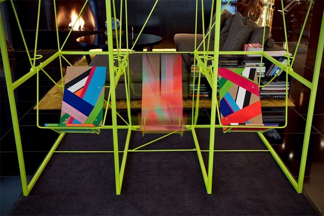 Morag Myerscough & Luke Morgan collaboration for Bulgari London Hotel