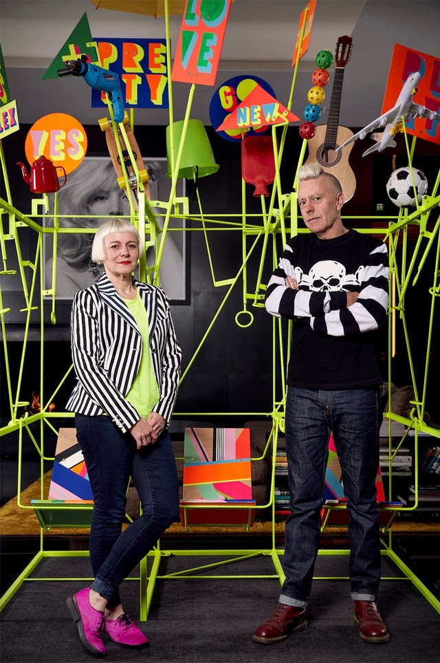 Morag Myerscough & Luke Morgan collaboration for Bulgari London Hotel