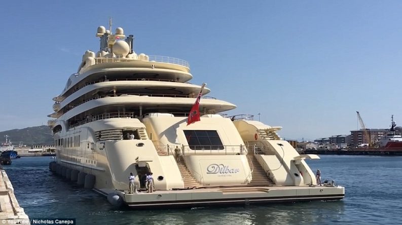 German company Lürssen delievers world's largest yacht