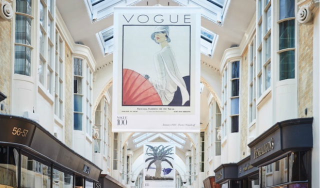 Vogue 100 at Burlington Arcade: celebrating the centenary edition