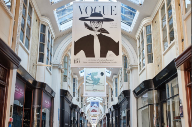 Vogue 100 at Burlington Arcade: celebrating the centenary edition