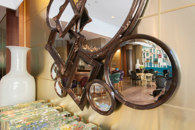 BRABBU Pieces Featured At CoCoCo Restaurant Interior